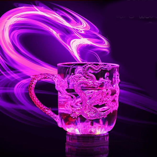 LED Flash Color Changing Dragon Cup - Dragon Treasures