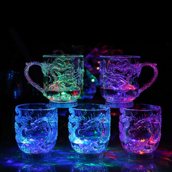 LED Flash Color Changing Dragon Cup - Dragon Treasures