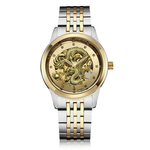 Eastern Gold Dragon Watch - Dragon Treasures