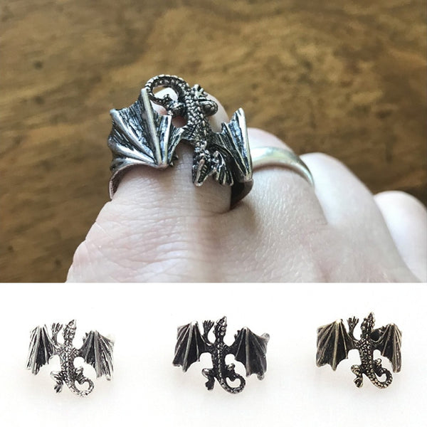 Western Dragon Ring - Dragon Treasures