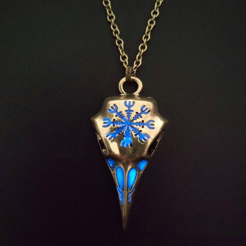 Ice Elemental Dragon Heart Pendant - Dragon Treasures